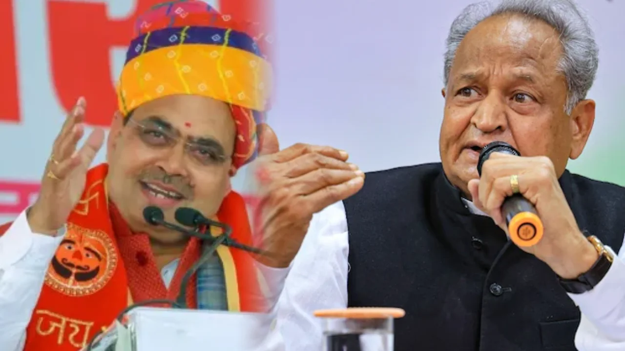 gehlot-bhajanlal-pandit-statement-controversy-rajasthan